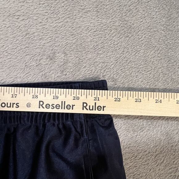 Adidas Dazzle Shorts Mens 2XL Blue Silk Three Stripes Athletic Gym Basketball - Picture 11 of 11